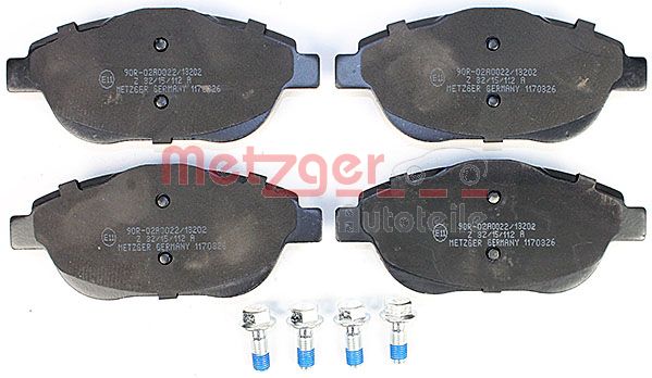 METZGER 1170326 GREENPARTS Bremsbelagsatz, Scheibenbremse